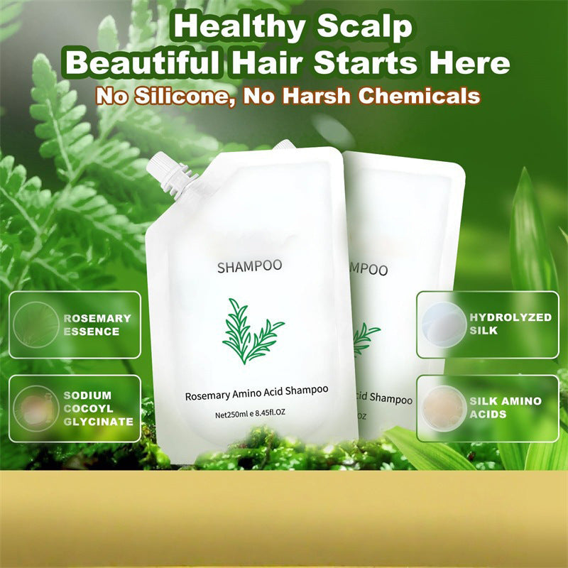 Rosemary Amino Acid Shampoo 250ml - Moisturizing Scalp Care | Hair Softening
