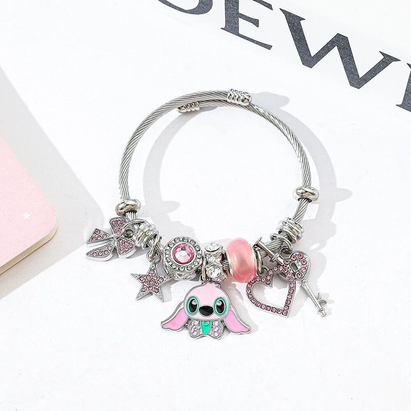 Stitch Character Bracelet - Disney Lilo & Stitch Jewelry