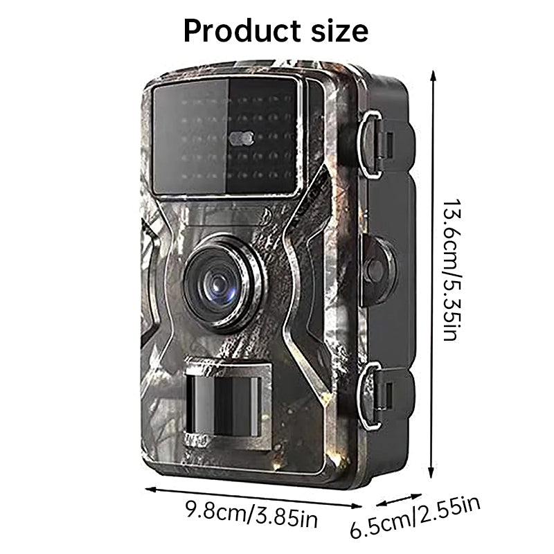 Outdoor 4G SIM Solar Trail Camera – Night Vision & Motion Detection
