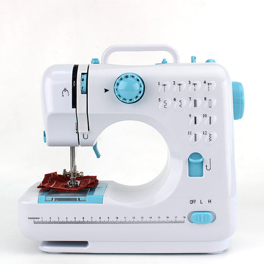 Portable Electric Sewing Machine - Adjustable Speed & Backstitch | Beginner