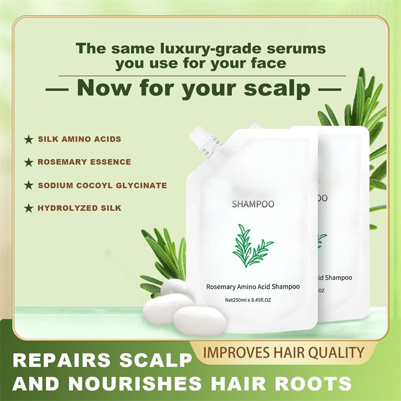 Rosemary Amino Acid Shampoo 250ml - Moisturizing Scalp Care | Hair Softening