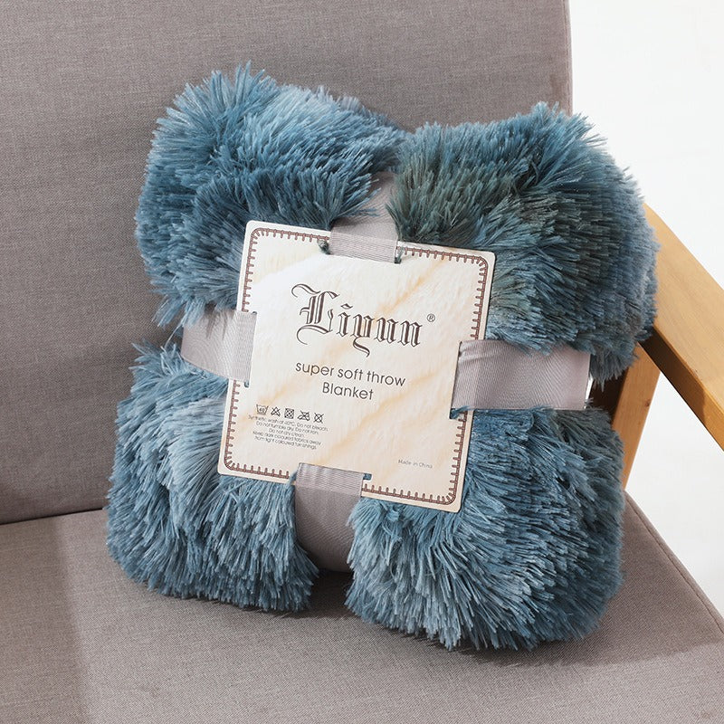 Soft Tie-Dye Plush Blanket – Photography Prop, Nap & Sofa Throw (Multiple Sizes)