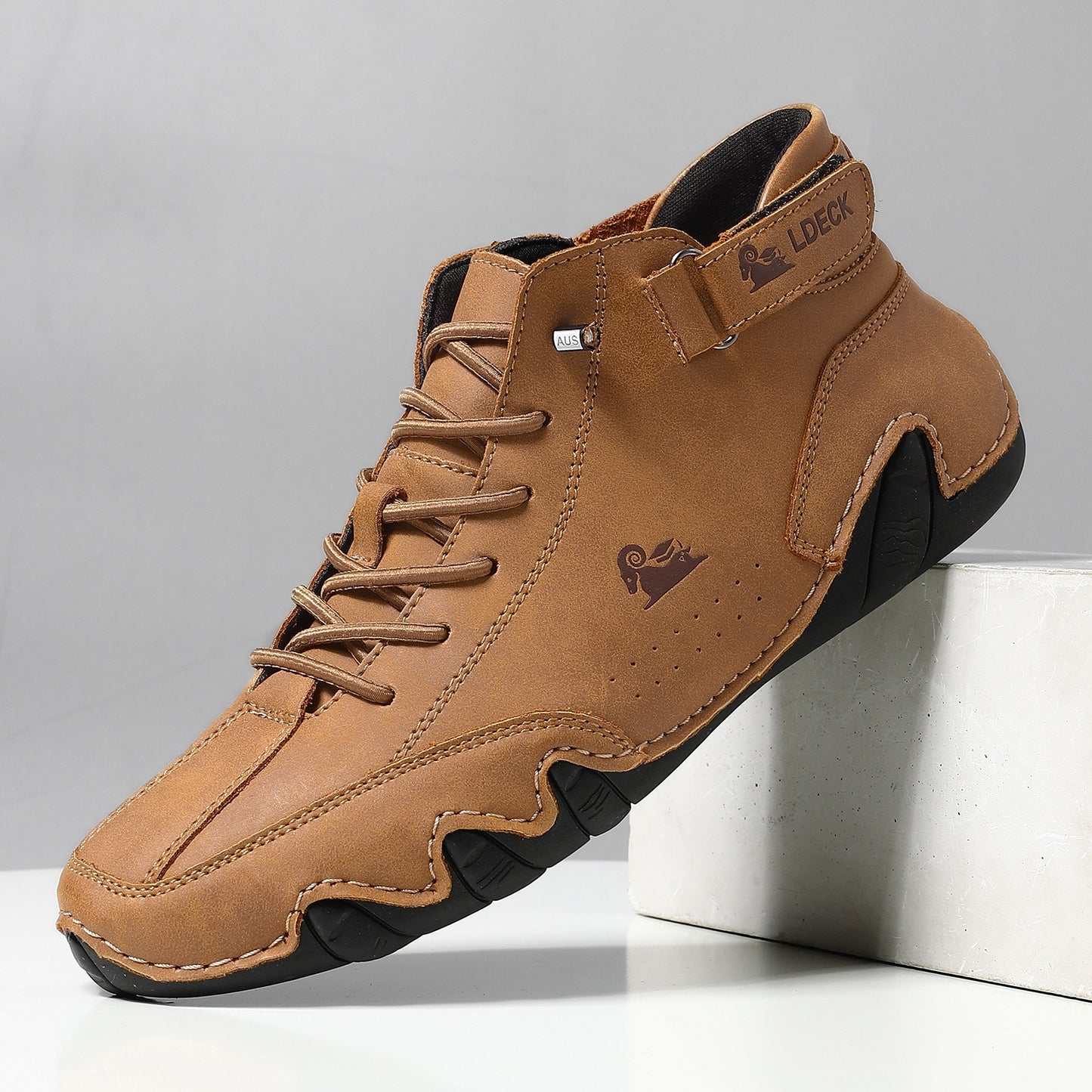 Men’s High‑Top Casual Shoes | Breathable, Warm, Non‑Slip Martin‑Style Sneakers