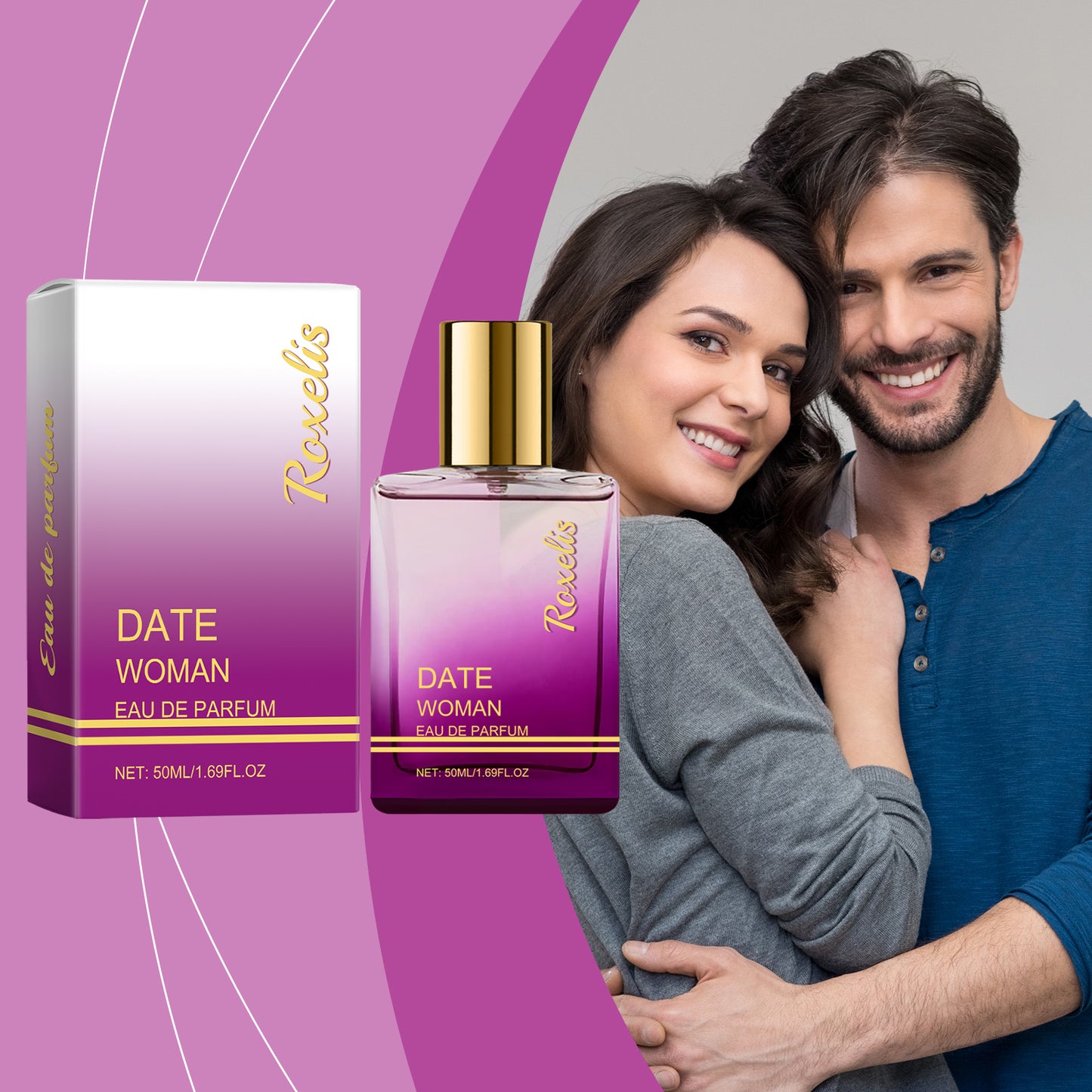 Roxelis Saffron Arabic Perfume - Herbal Charm Long-Lasting Scent