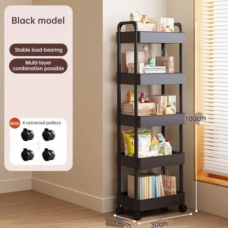 Rolling Storage Cart · Carrito de Almacenamiento Multifuncional con Ruedas