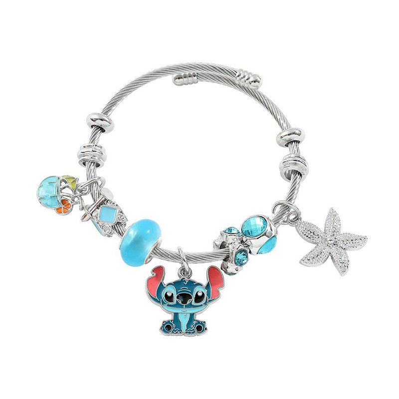 Stitch Character Bracelet - Disney Lilo & Stitch Jewelry