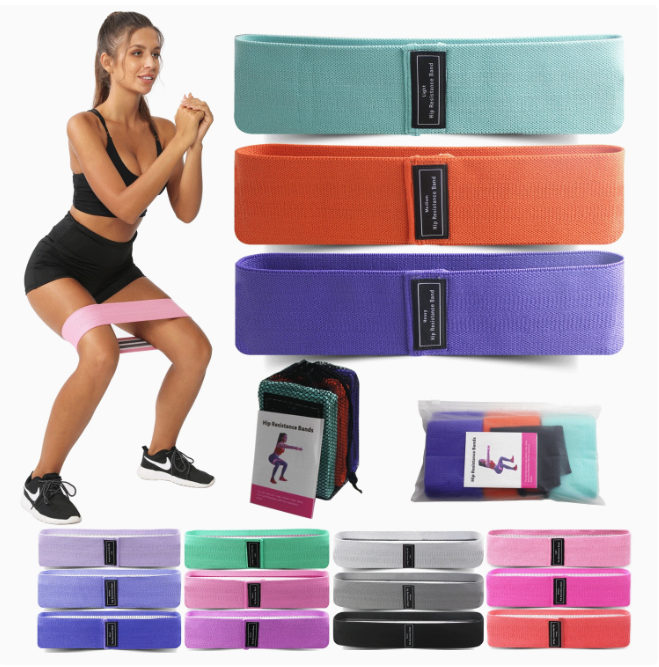 Squat Resistance Band - Hip Circle Booty Band for Glute Training | 3 Levels