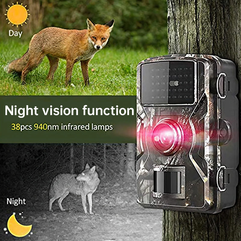 Outdoor 4G SIM Solar Trail Camera – Night Vision & Motion Detection