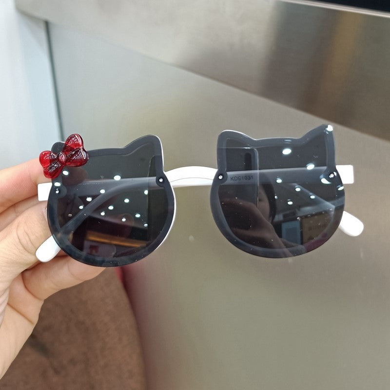 Kids UV400 Cute Frameless Sunglasses – Soft, Lightweight & Safe for Outdoor Play