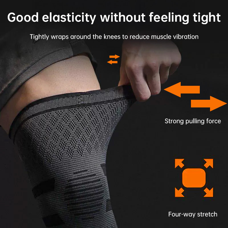 Men Women Knee Brace Compression Sleeves - Sports Support for Running, Gym & Workouts