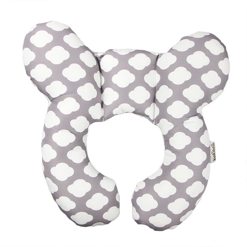 Baby Head Support U‑Shaped Pillow – Car Seat & Stroller Neck Protection | Infant Sleeping Cushion