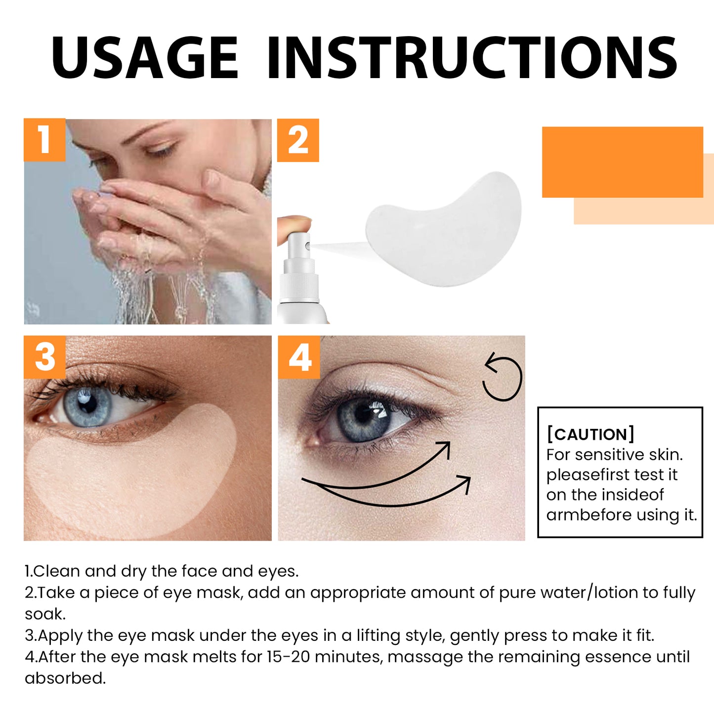 EELHOE Collagen Eye Mask | Hydrating, Firming & Dark Circle Treatment