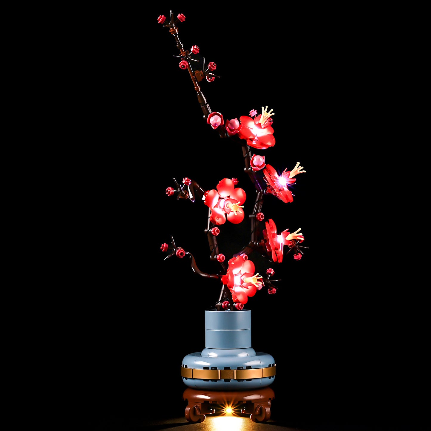 LED Light Kit for LEGO 10369 Plum Blossom - Building Blocks Decorative Lights for Potted Plants