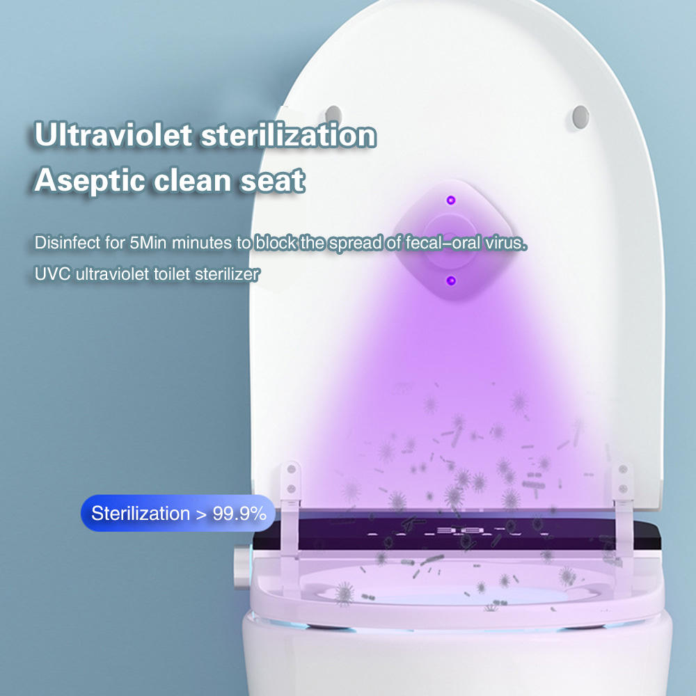 UV Toilet Sterilizer Light - Automatic Bathroom Disinfection Lamp | Rechargeable