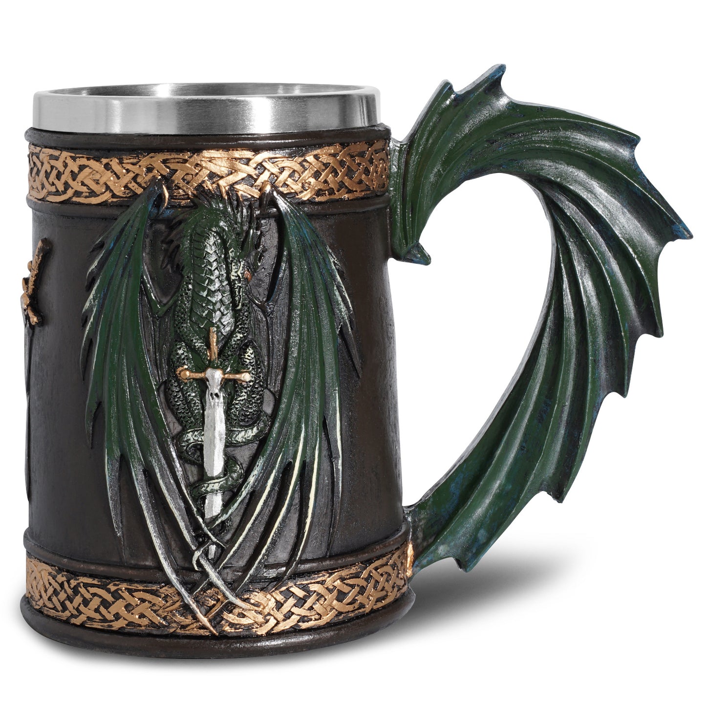 Creative Viking Beer Mug – Large Ceramic Medieval Cup | Unique Gift for Men