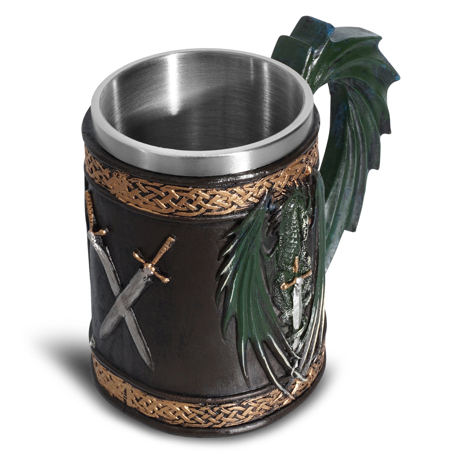 Creative Viking Beer Mug – Large Ceramic Medieval Cup | Unique Gift for Men